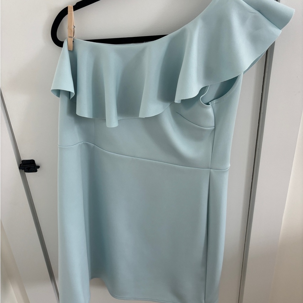Blue one shoulder - ASOS